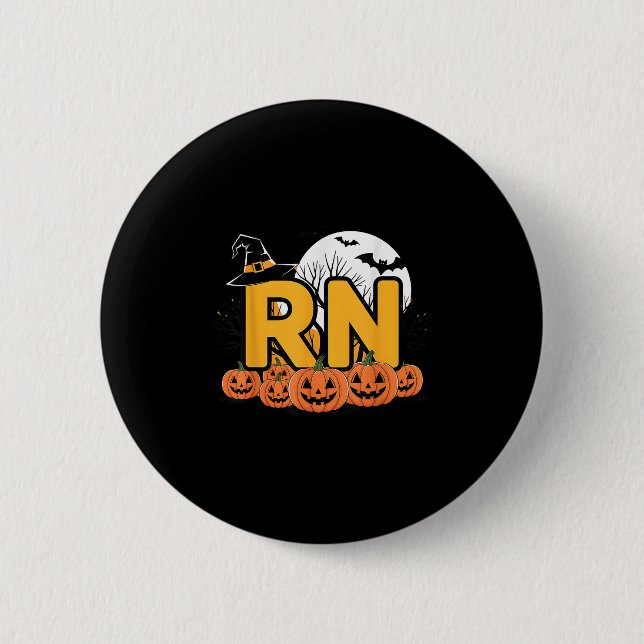 Rn - Halloween  Button (Front)