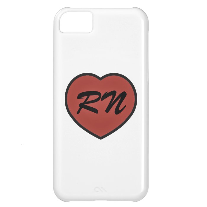 rn heart pixel iPhone 5C cases