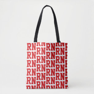 RN Letter Tote Bag