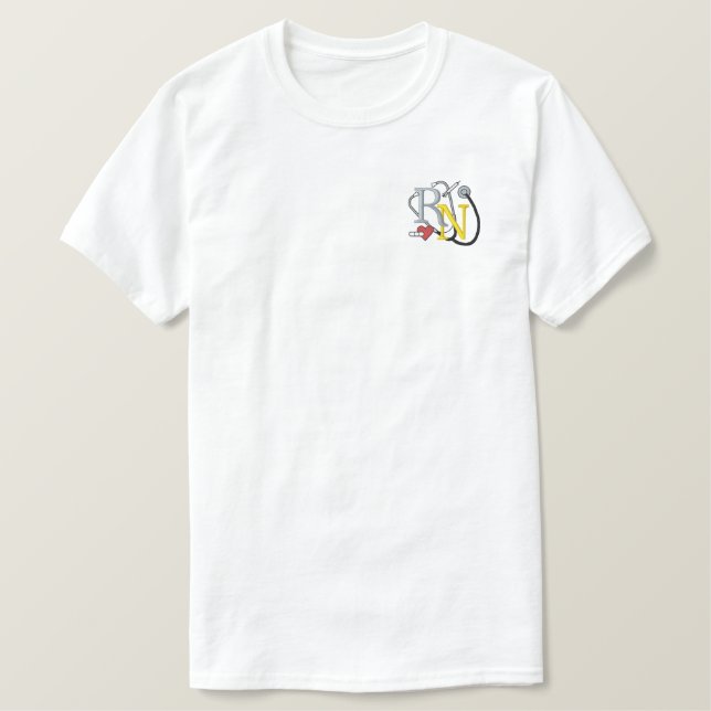 Rn Logo Embroidered Hoodie (Design Front)