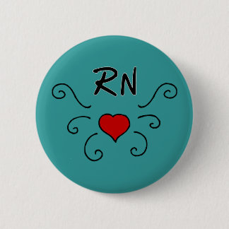RN Love Tattoo Button