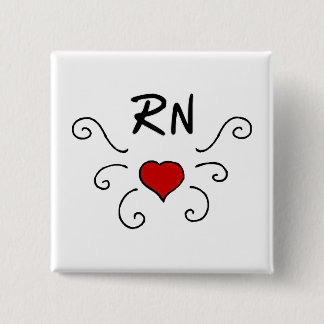 RN Love Tattoo Button