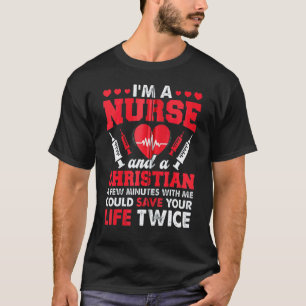 Rn Lvn Cna Nurse Grad Christian Cool Nursing Gradu T-Shirt