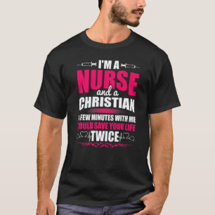 Rn Lvn Cna Nurse Grad Christian Cool Nursing Gradu T-Shirt