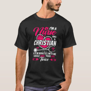 Rn Lvn Cna Nurse Grad Christian Cool Nursing Gradu T-Shirt