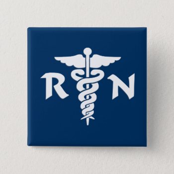 Rn Medical Symbol Button by bonfirenurses at Zazzle