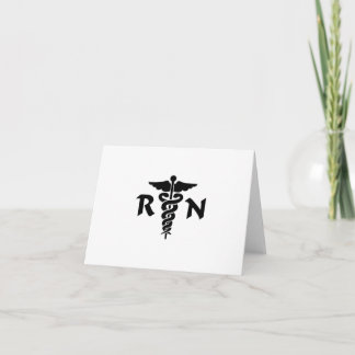 RN Medical Symbol Card