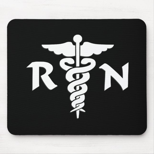 RN Medical Symbol Mouse Pad (Front)