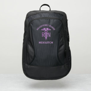 RN Medical Symbol - Purple  Port Authority® Backpack