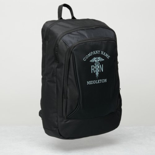 RN Medical Symbol _ Teal  Port Authority Backpack