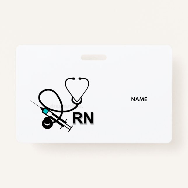 RN Name Badge (Front)