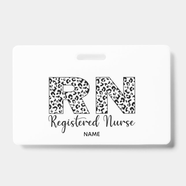 RN Name Badge (Front)