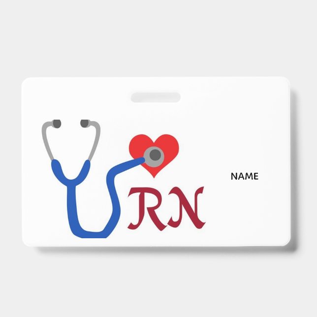RN Name Badge (Front)