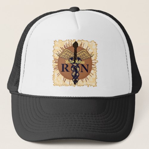 RN Nurse  caduceus Hat
