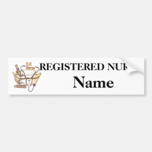 RN Nurse Collage car sticker