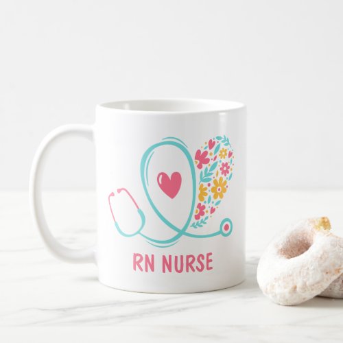 RN Nurse Gift Coffee Mug