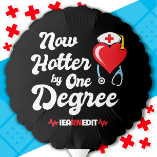 RN Nurse Graduation I Earned It Registered Nurse Balloon