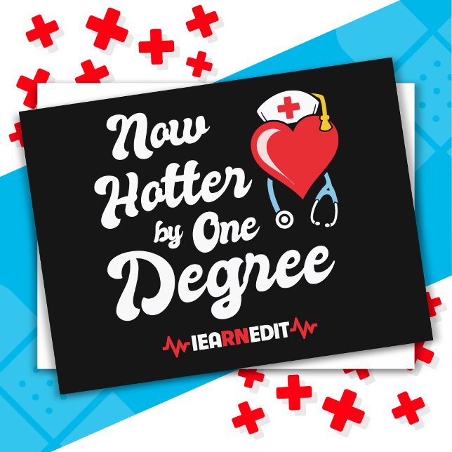 RN Nurse Graduation I Earned It Registered Nurse Postcard (Creator Uploaded)