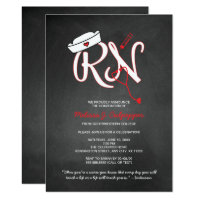 RN nurse graduation party pinning ceremony invites