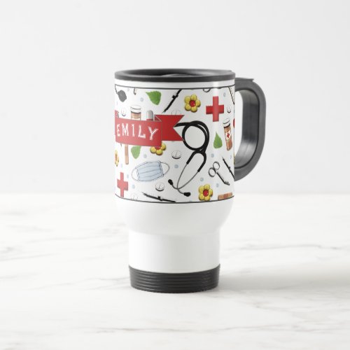 RN Nurse Graduation Travel Mug