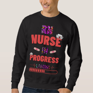 RN Nurse In Progress Nursing School Future Nurse A Sweatshirt