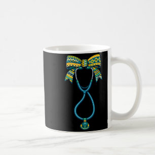 RN Nurse Life Week CNA Black History NICU Bow Tie Coffee Mug