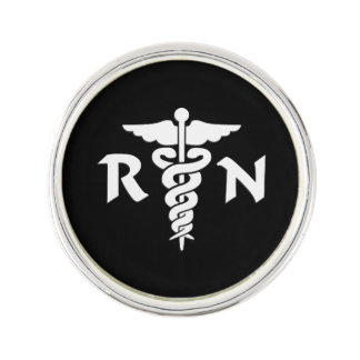 RN Nurse Medical Lapel Pin