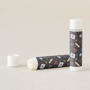 RN Nurse Nursing Student   Doctor Medical Pattern Lip Balm