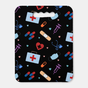 RN Nurse Nursing Student Doctor Medical Pattern Seat Cushion