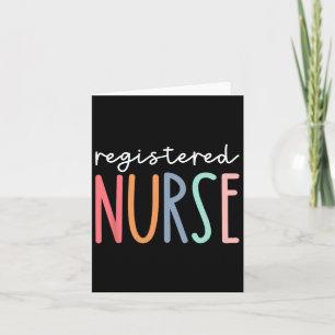 Rn Nurse Registered Nurse Nurses Er Nurse Icu Wome Card