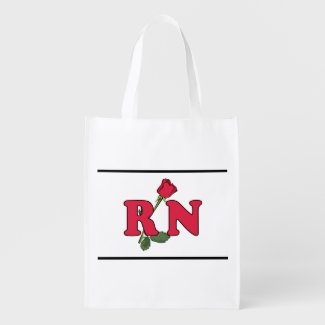 Nurses Foldable Personalized Tote Bags