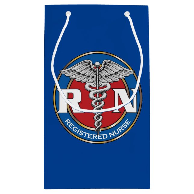 RN Nurse Small Gift Bag (Back)