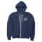 RN nurse zipped hoodie with caduceus symbol