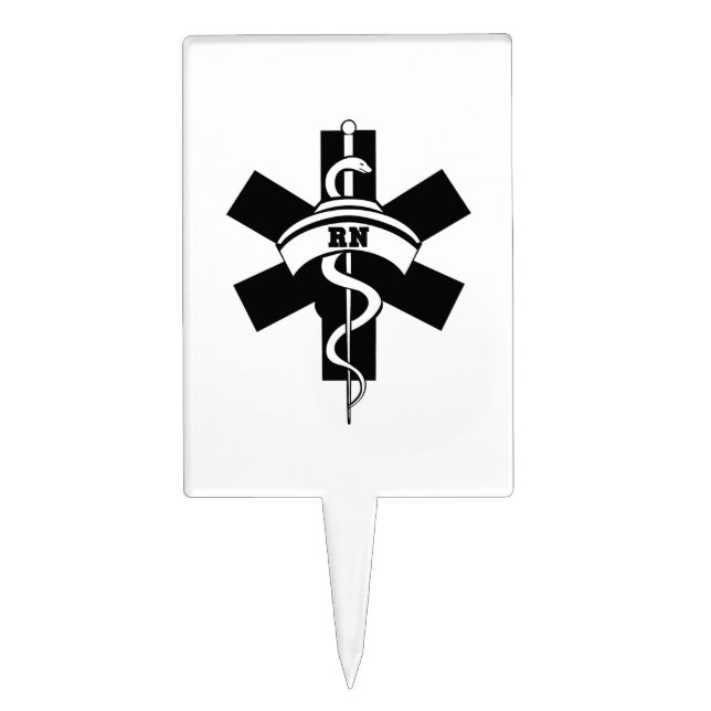 RN Nurses Cake Topper (Front)
