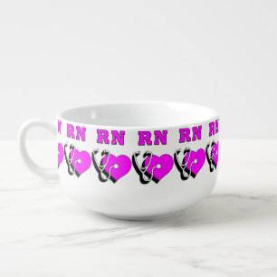 RN Nurses Care Soup Mug
