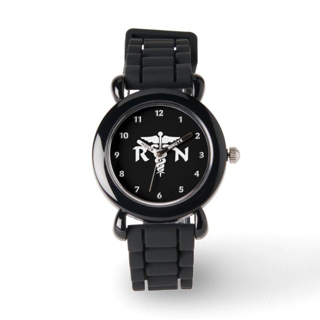 RN Nurses Medical Symbol Watch (Front)