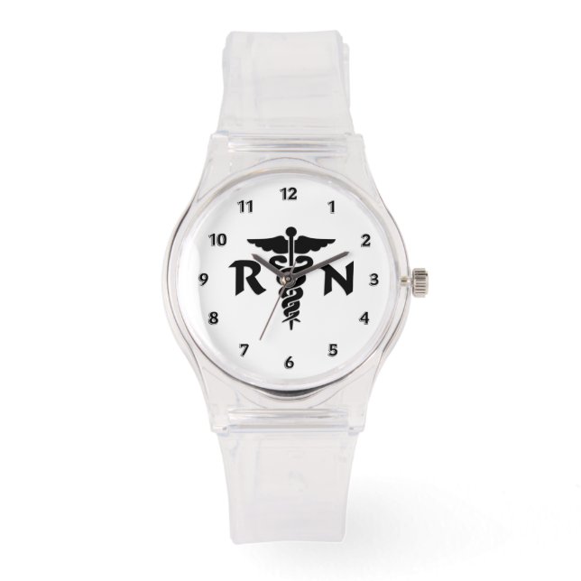 RN Nurses Medical Symbol Watch (Front)