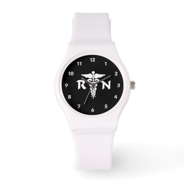 RN Nurses Medical Symbol Watch (Front)