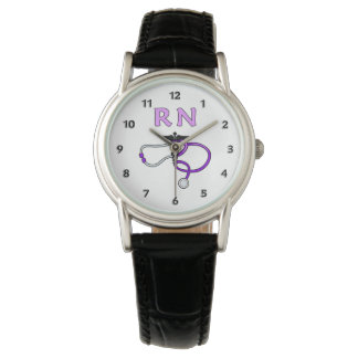 RN Nurses Stethoscope Watch