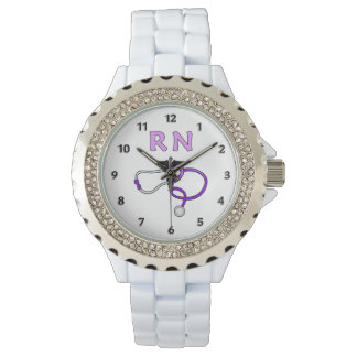 RN Nurses Stethoscope Watch