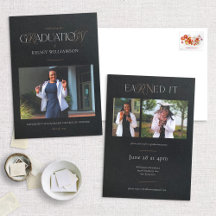 RN Nursing Degree Grad Announcement & Invitation