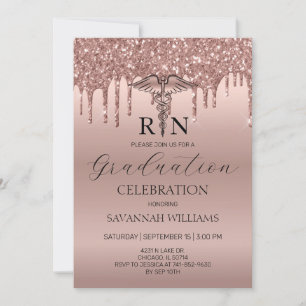 RN Nursing Graduation Celebration Invitation