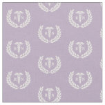 RN Nursing School Graduation Pattern Lilac Fabric