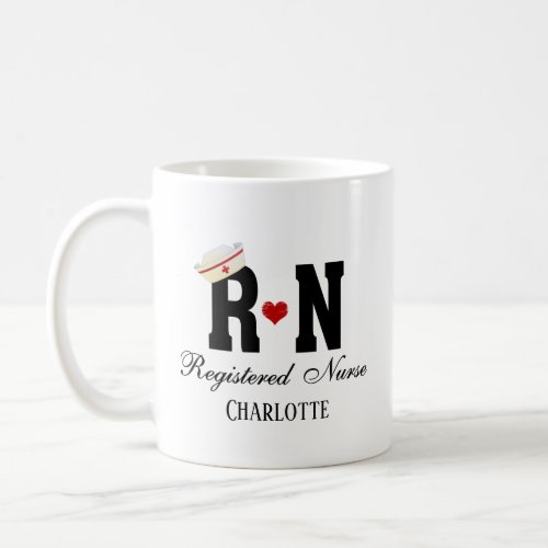 RN Registered Nurse Coffee Mug