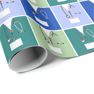RN Registered Nurse Gift Wrapping Paper