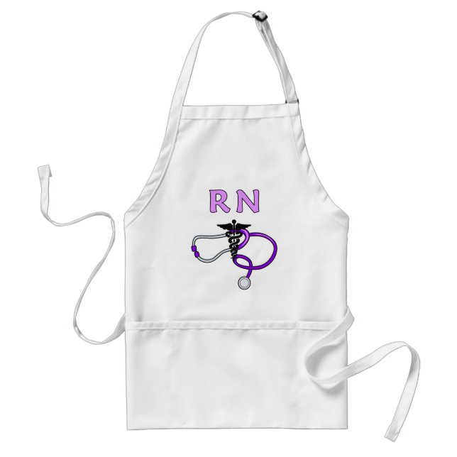 RN Stethoscope Adult Apron (Front)