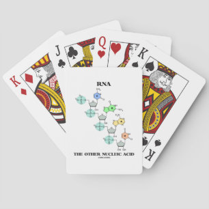 RNA The Other Nucleic Acid Chemical Structure Poker Cards