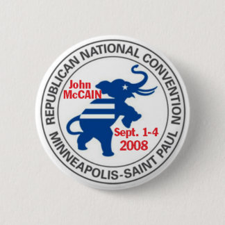 RNC Convention McCAIN Button Republican