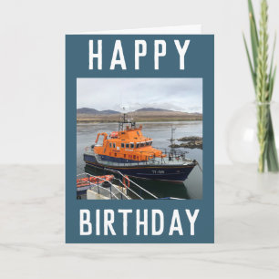 RNLI Lifeboat at Isle of Islay, Scotland Card