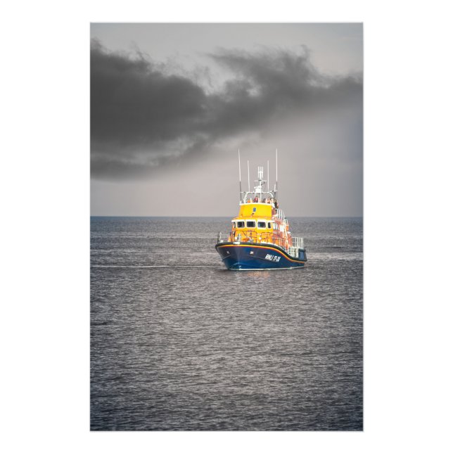 RNLI Lifeboat Photo Print (Front)